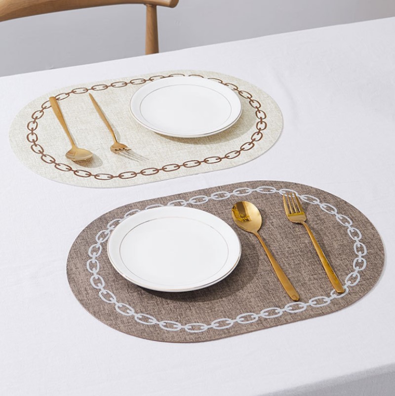 Kitchen Gadgets Luxury - Owalna podkładka na stół ze sztucznej