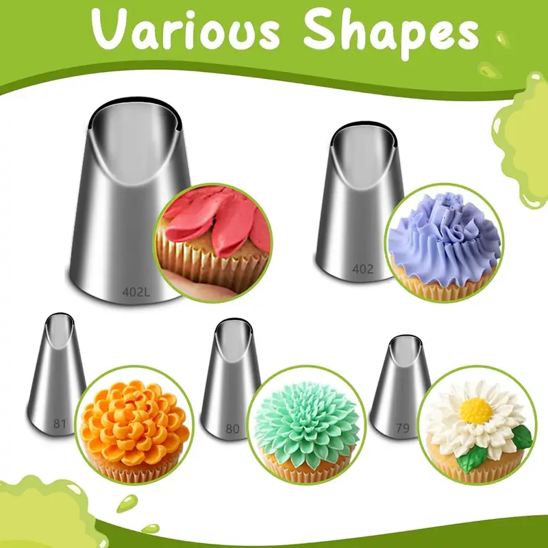 Kitchen Gadgets Oxo - Zestaw 5 dysz ze stali nierdzewnej