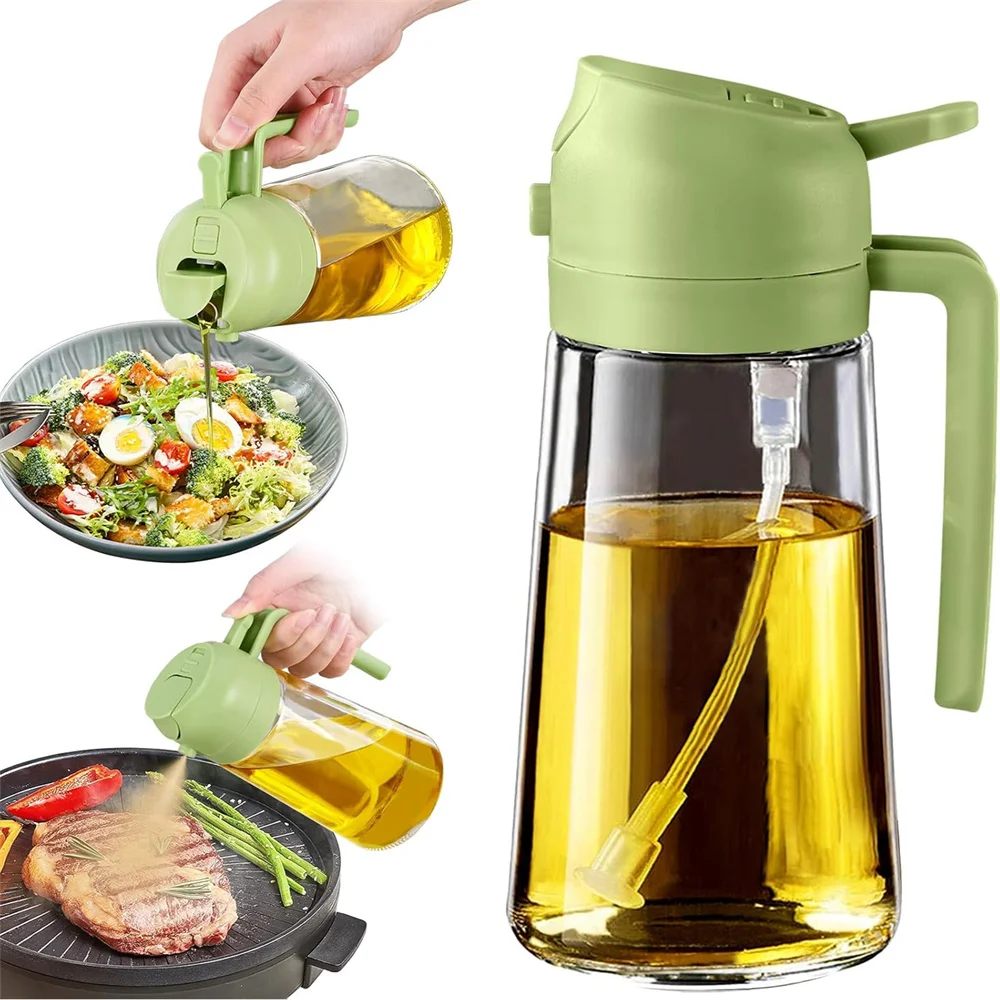 Oil Mister Spray Bottle - Spryskiwacz do oliwy do gotowania, szklana