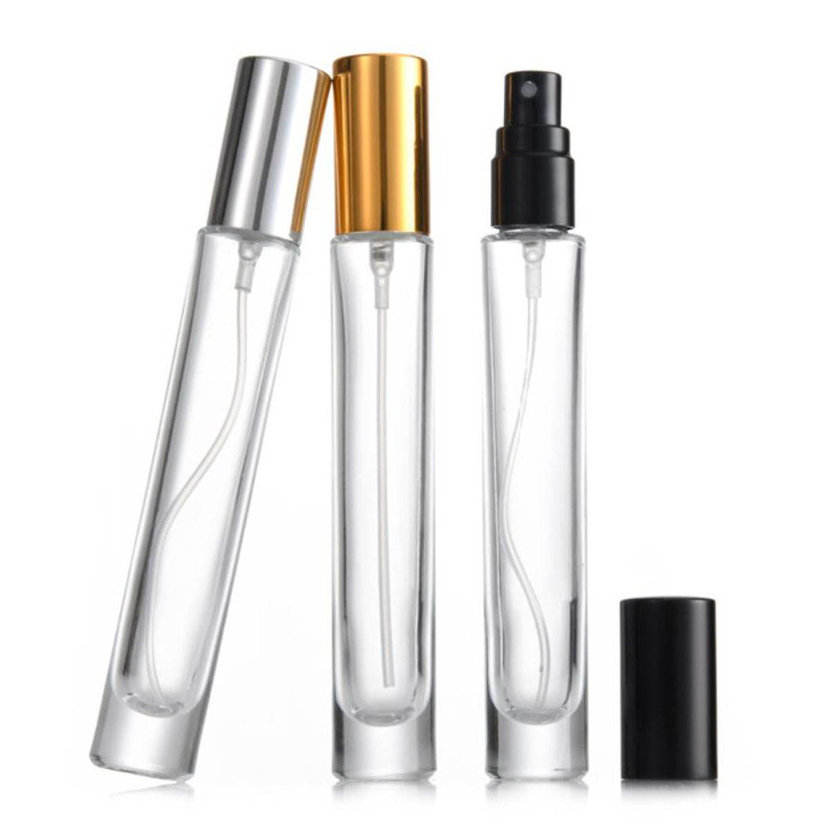 Oil Mister Spray Bottle - 3X 10X 10ML Przezroczyste okrągłe grube