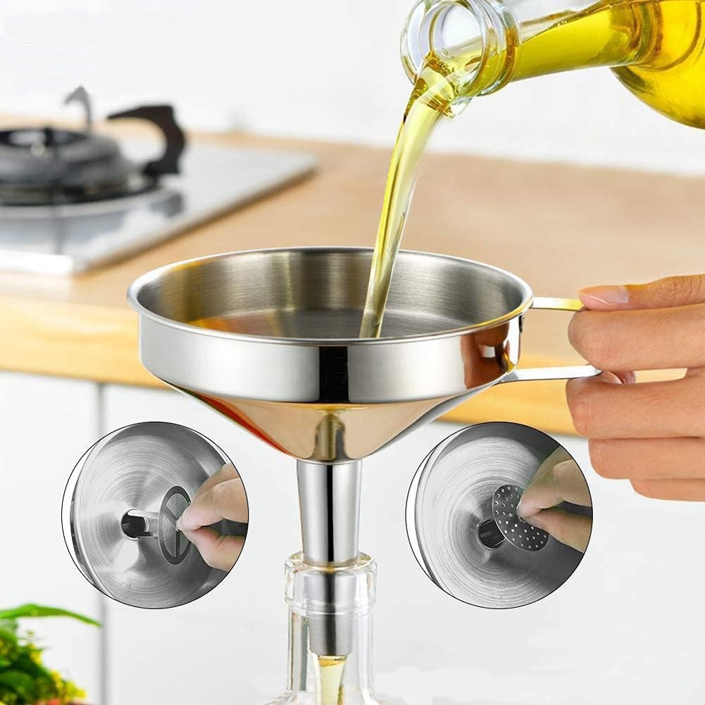 1 szt. Stalowy lejek do oleju  – Kitchen Gadgets Oxo recenzja i cena