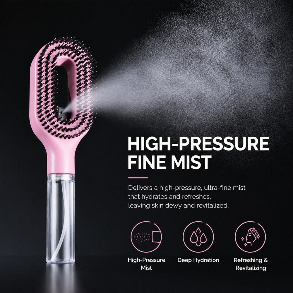 Szczotka do włosów 2 w 1 z roz – Oil Mister Spray Bottle recenzja i cena