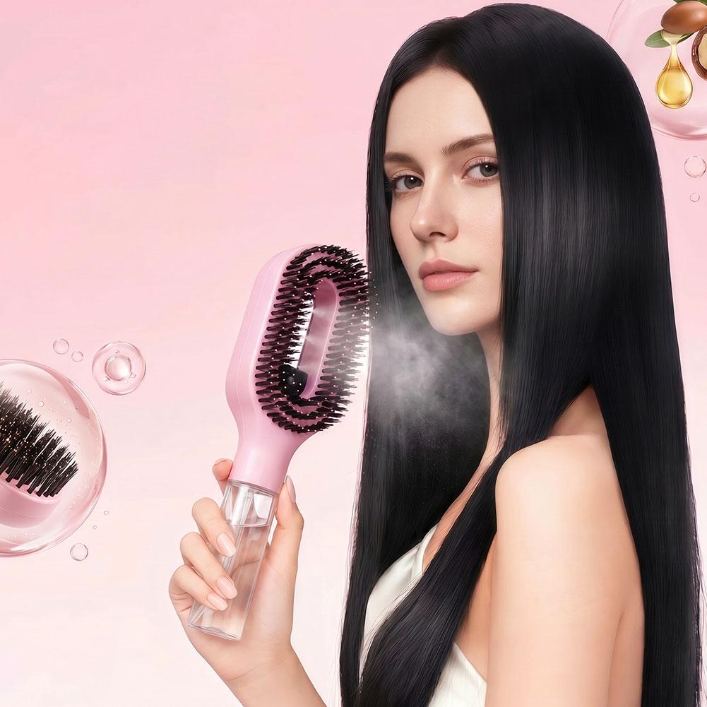Szczotka do włosów 2 w 1 z roz – Oil Mister Spray Bottle recenzja i cena