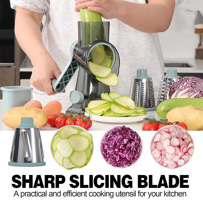 LMETJMA 3 w 1 obrotowa tarka d – Kitchen Gadgets Luxury recenzja i cena