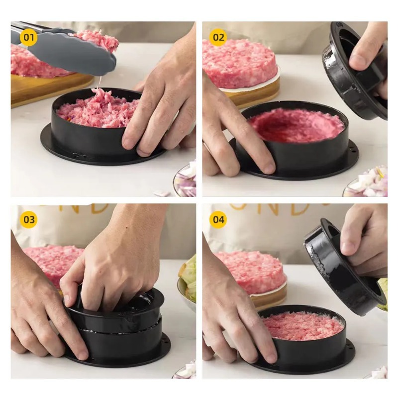 Okrągła prasa do hamburgerów G – Kitchen Helper Gadgets recenzja i cena