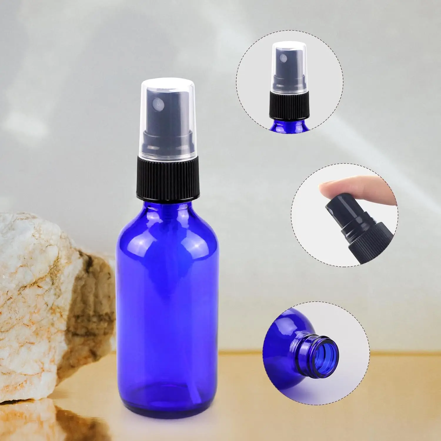 1 sztuka 5 ml / 100 ml niebies – Oil Mister Spray Bottle recenzja i cena